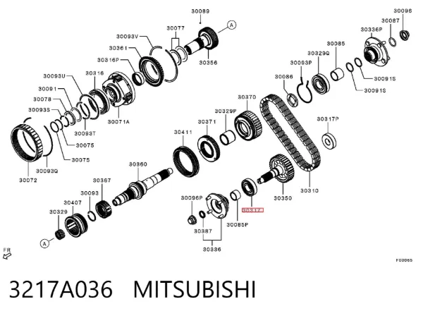  3217A036 Mitsubishi