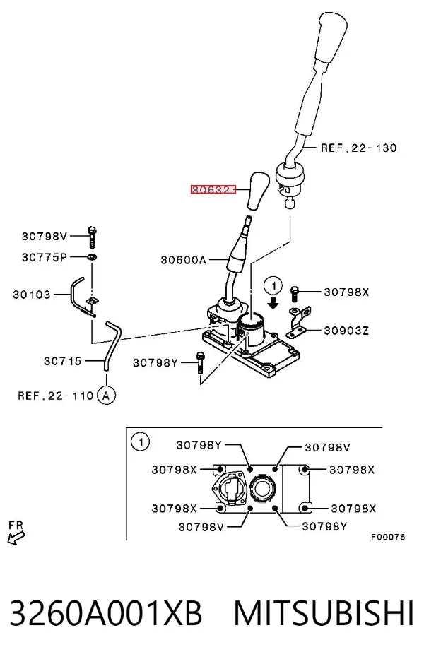  3260A001XB Mitsubishi
