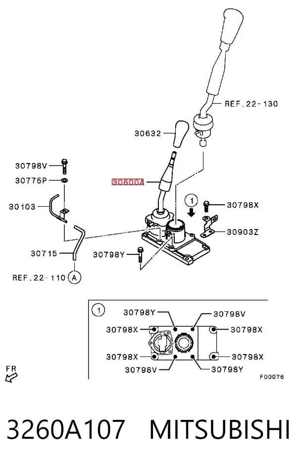  3260A107 Mitsubishi