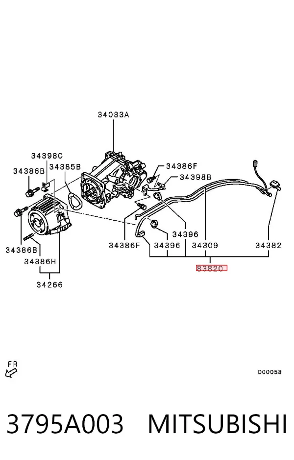  3795A003 Mitsubishi