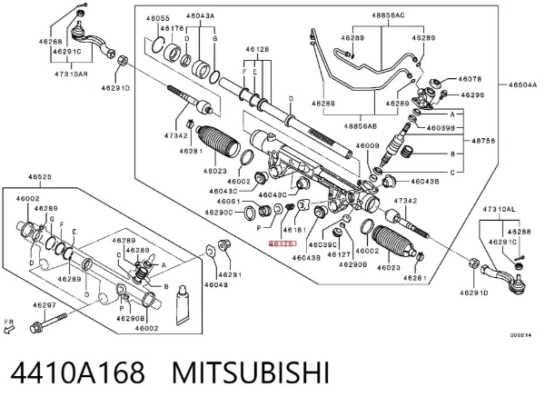  4410A168 Mitsubishi