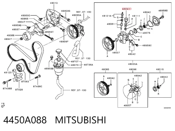  4450A088 Mitsubishi