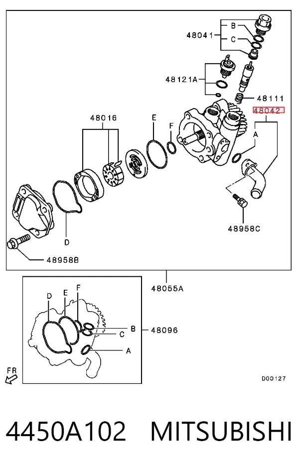  4450A102 Mitsubishi