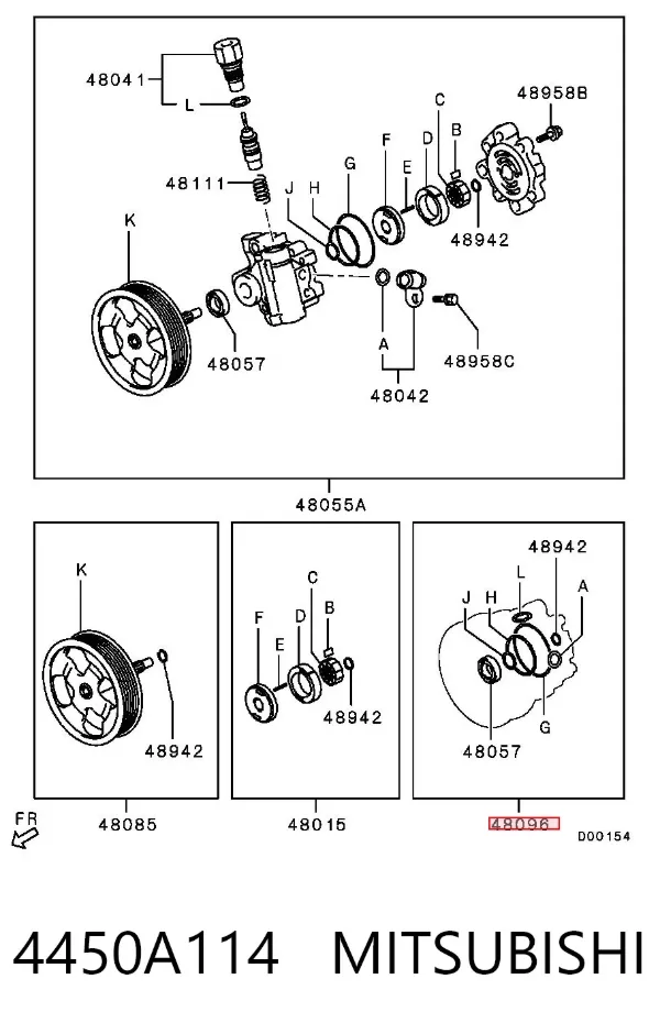  4450A114 Mitsubishi