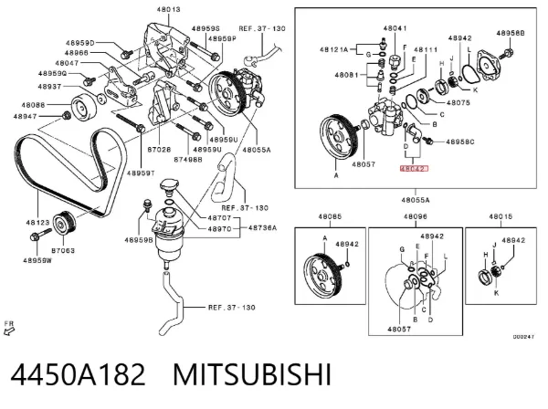  4450A182 Mitsubishi