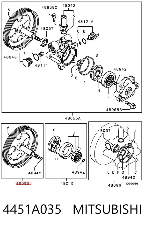  4451A035 Chrysler
