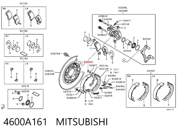  4600A161 Mitsubishi