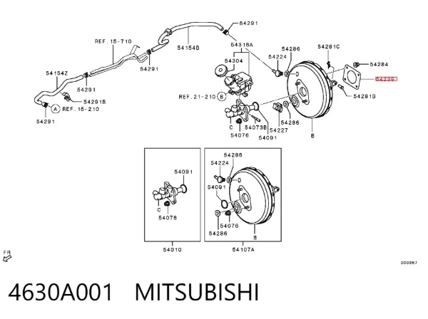  4630A001 Mitsubishi