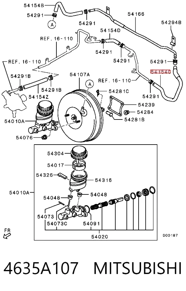  4635A107 Mitsubishi