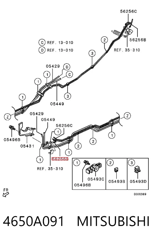  4650A091 Mitsubishi