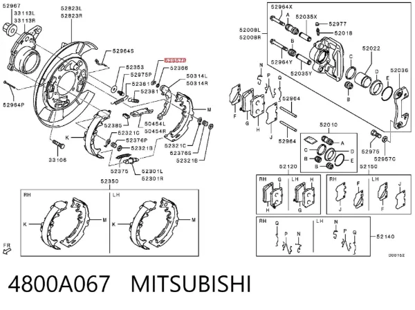 4800A067 Mitsubishi