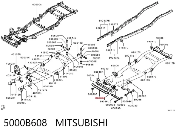  5000B608 Mitsubishi