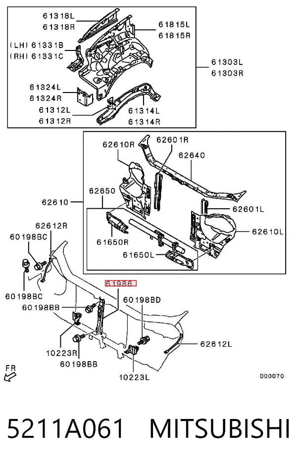  5211A061 Mitsubishi