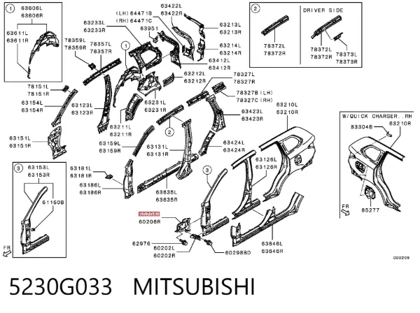  5230G033 Mitsubishi