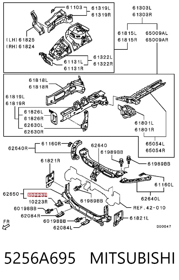  5256A695 Mitsubishi