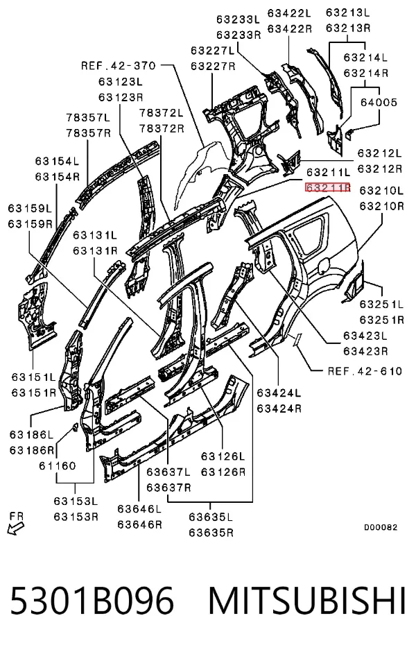  5301B096 Mitsubishi