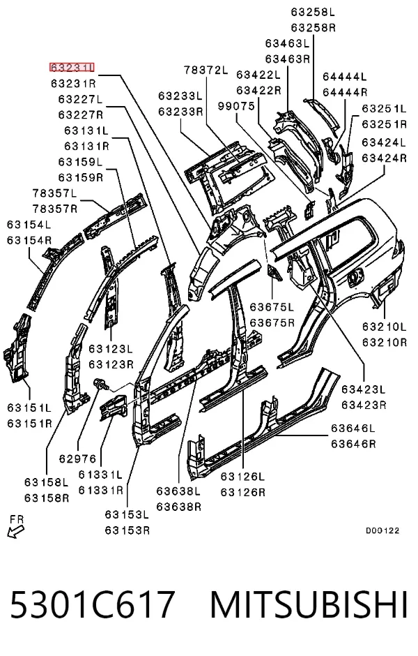  5301C617 Mitsubishi