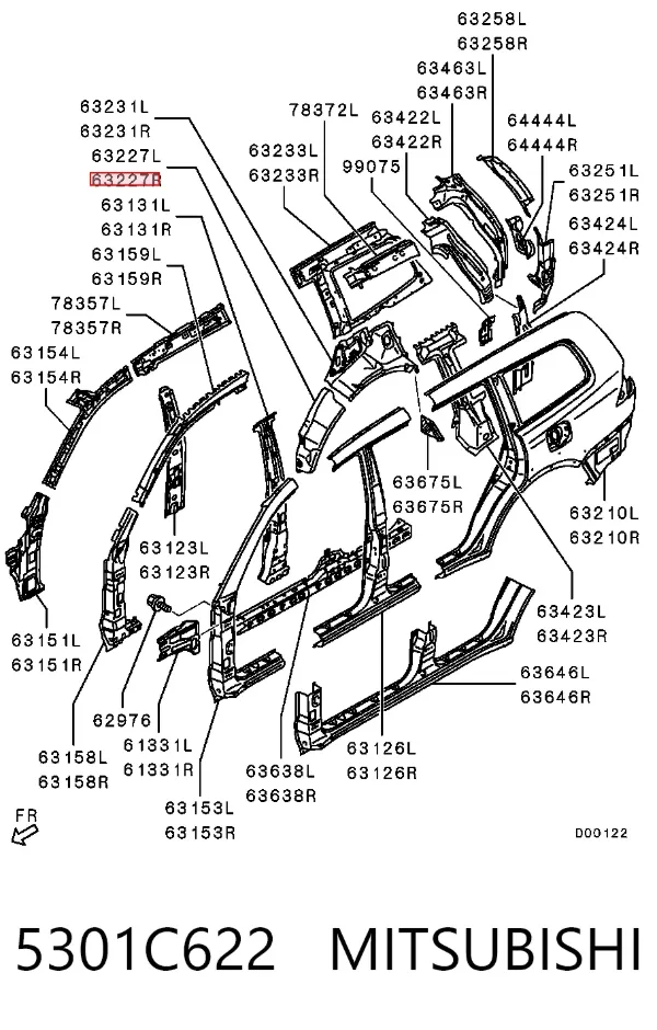  5301C622 Mitsubishi