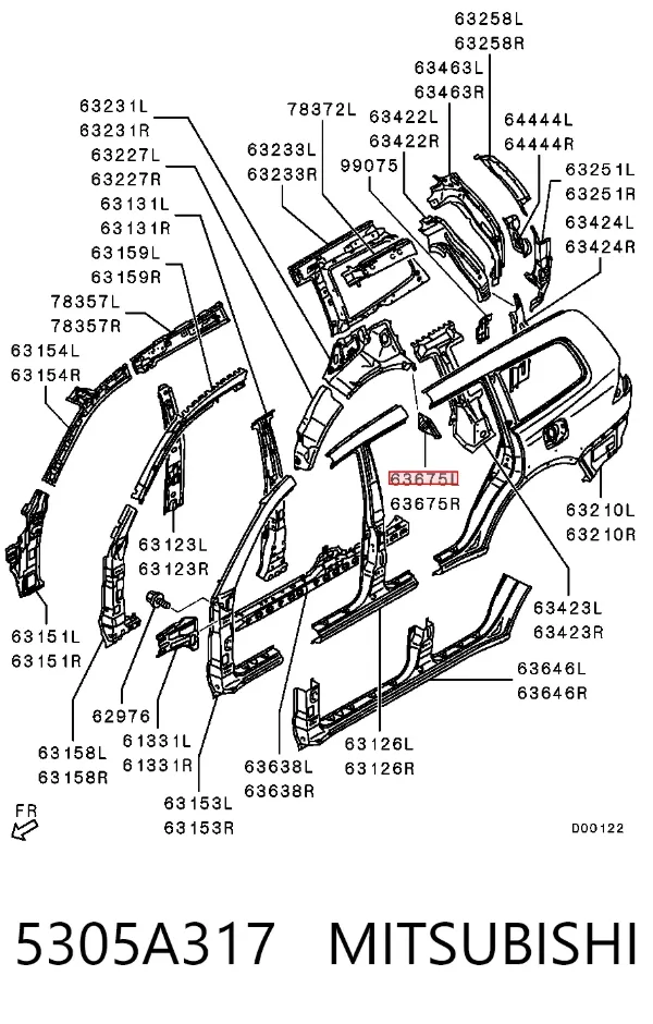  5305A317 Mitsubishi