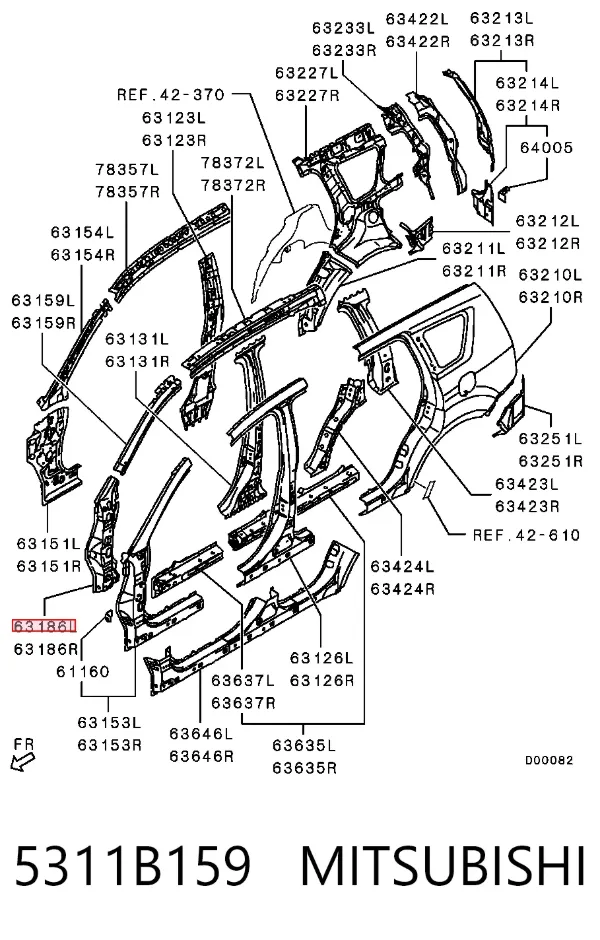  5311B159 Mitsubishi