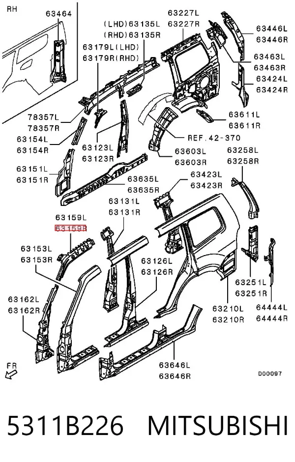  5311B226 Mitsubishi