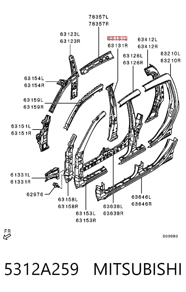  5312A259 Mitsubishi