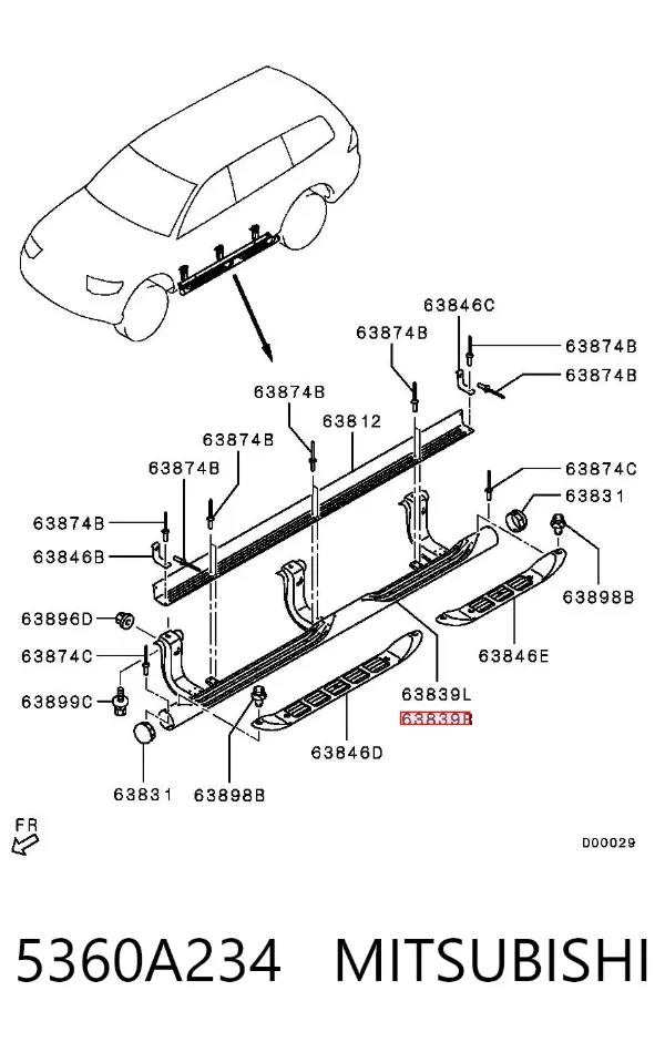  5360A234 Mitsubishi