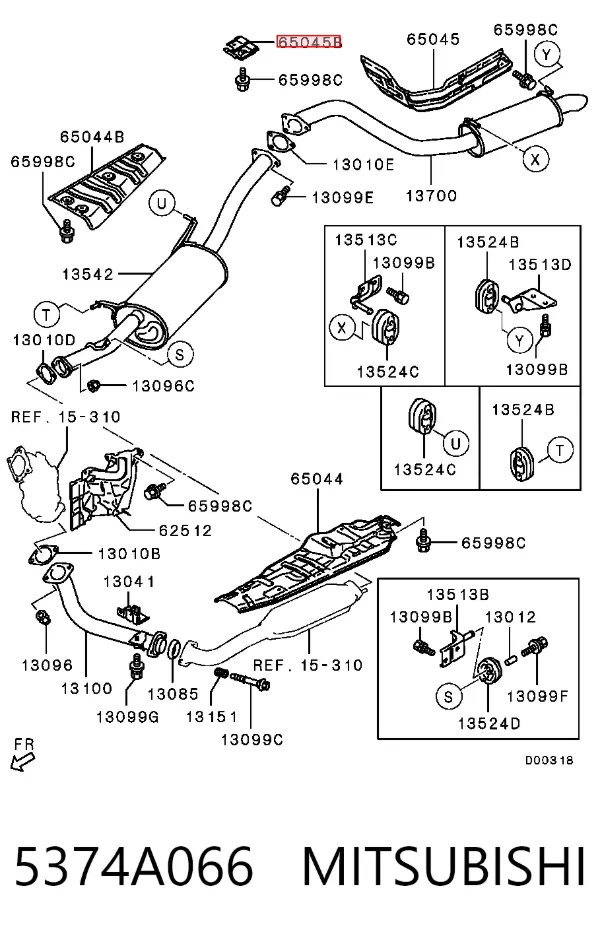  5374A066 Mitsubishi