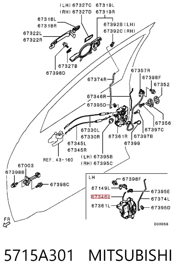  5715A301 Mitsubishi