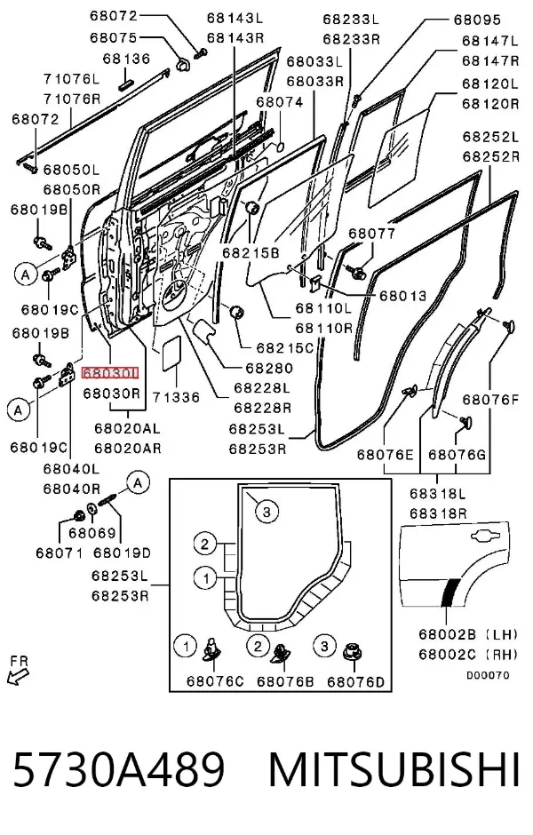  5730A489 Mitsubishi