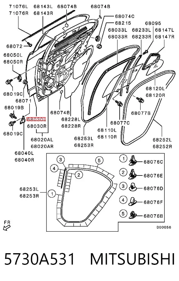  5730A531 Mitsubishi