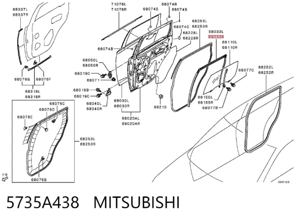  5735A438 Mitsubishi