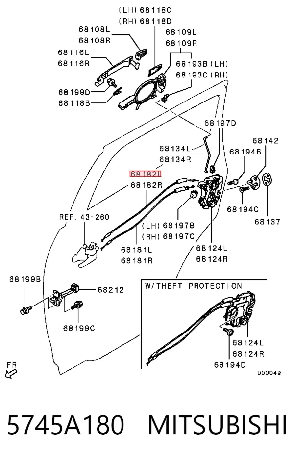  5745A180 Mitsubishi
