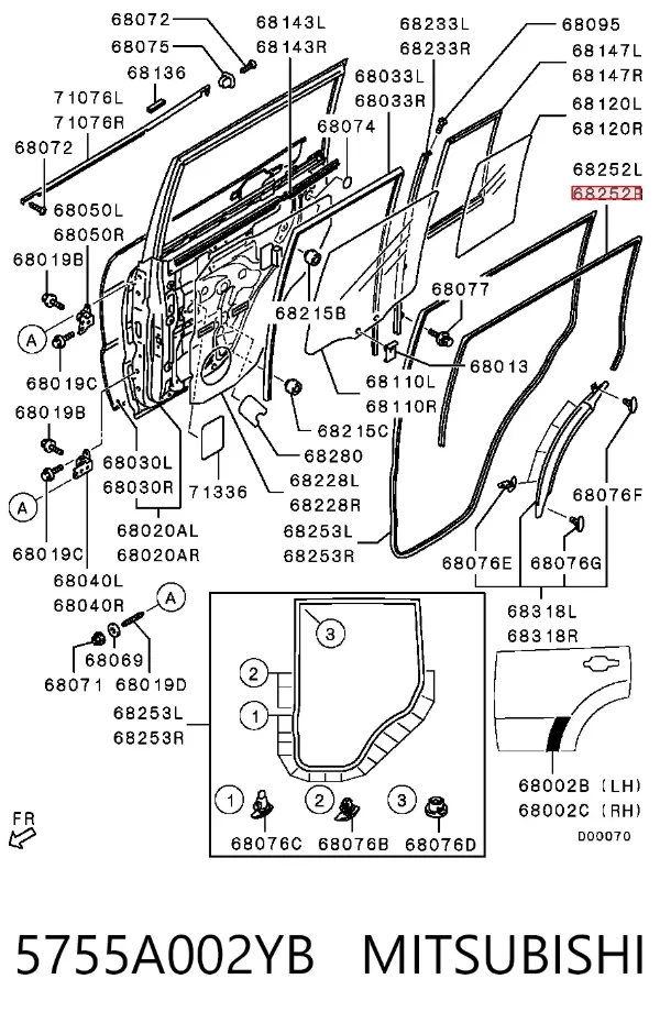  5755A002YB Mitsubishi
