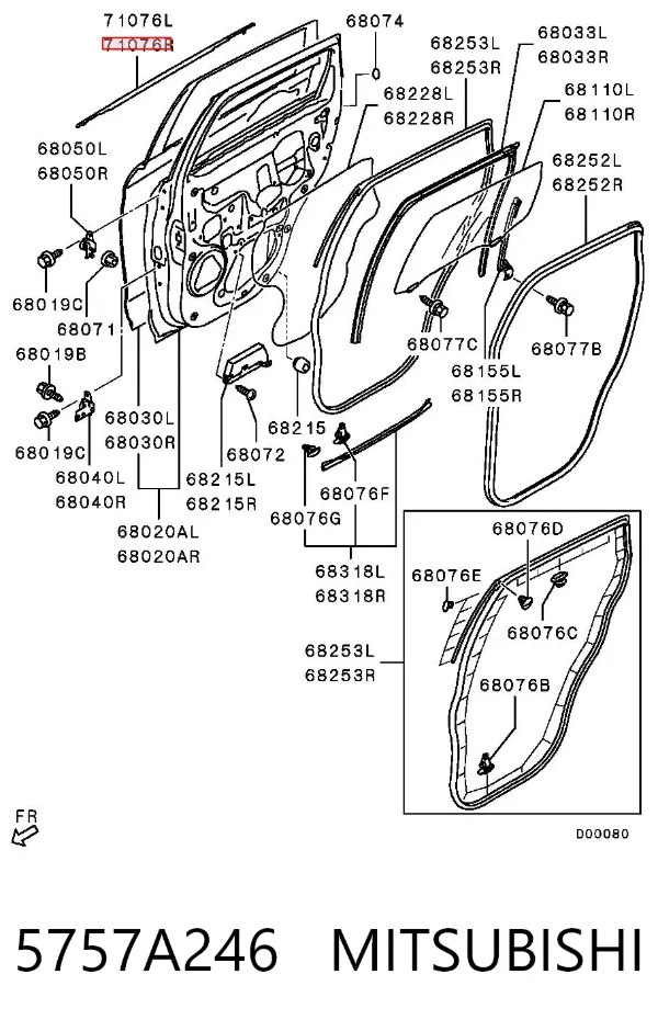  5757A246 Mitsubishi