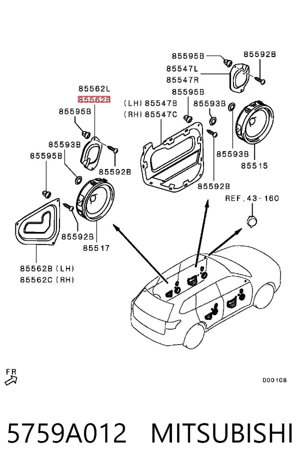  5759A012 Mitsubishi