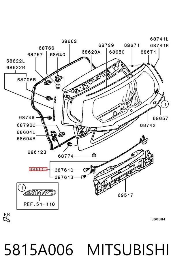  5815A006 Mitsubishi