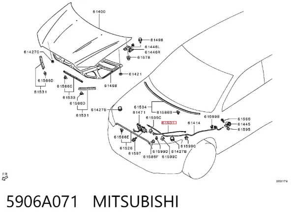  5906A071 Mitsubishi
