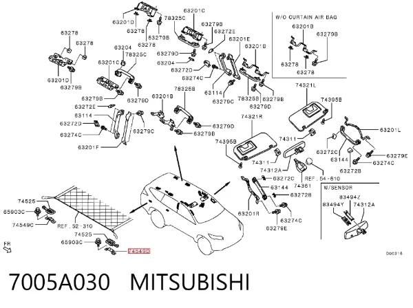  7005A030 Mitsubishi