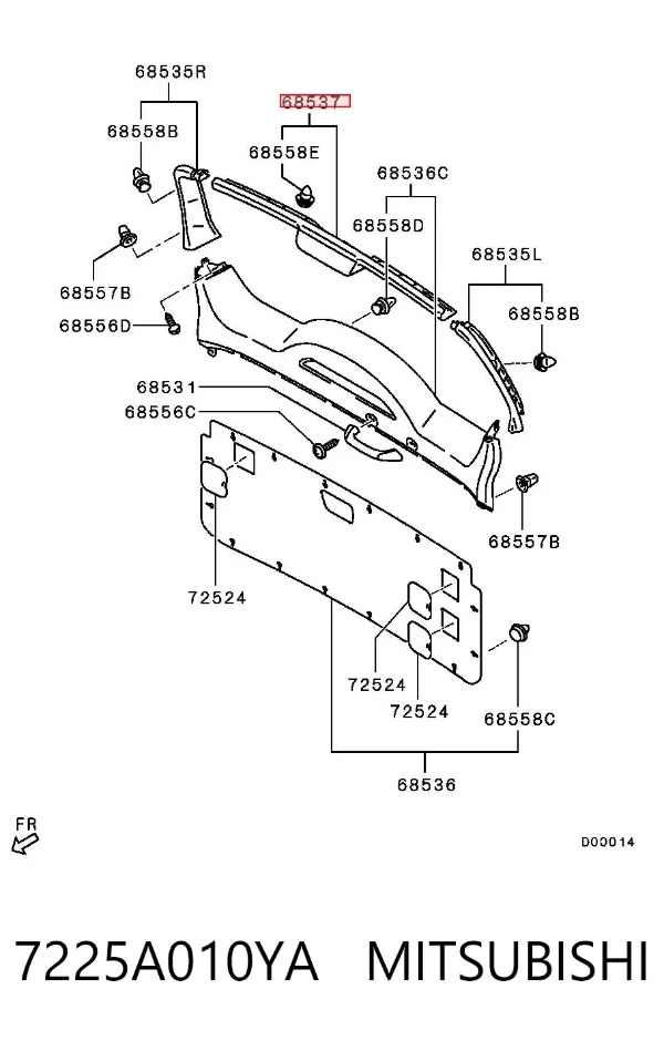  7225A010YA Mitsubishi