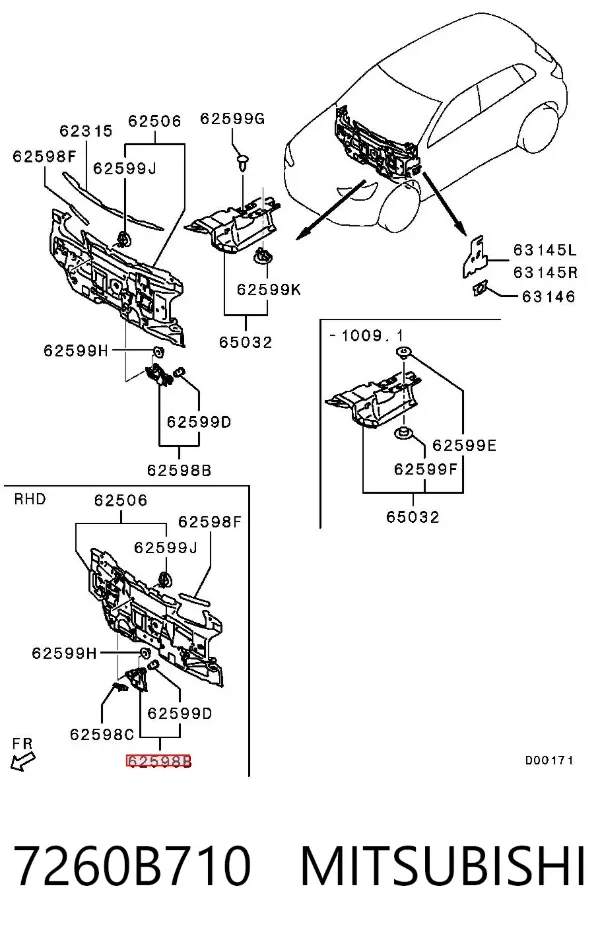  7260B710 Mitsubishi