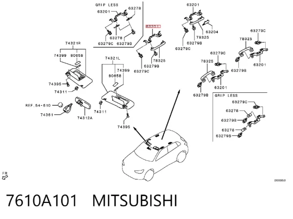  7610A101 Mitsubishi