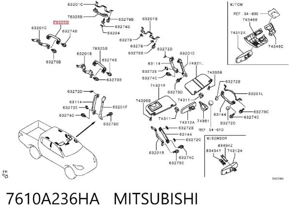  7610A236HA Mitsubishi