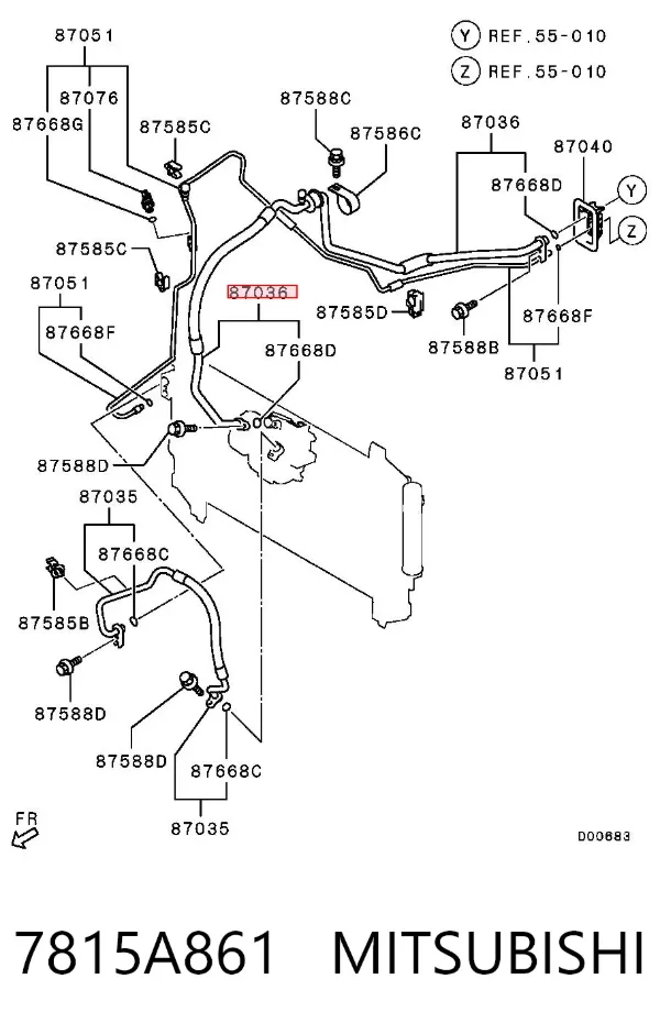  7815A861 Mitsubishi