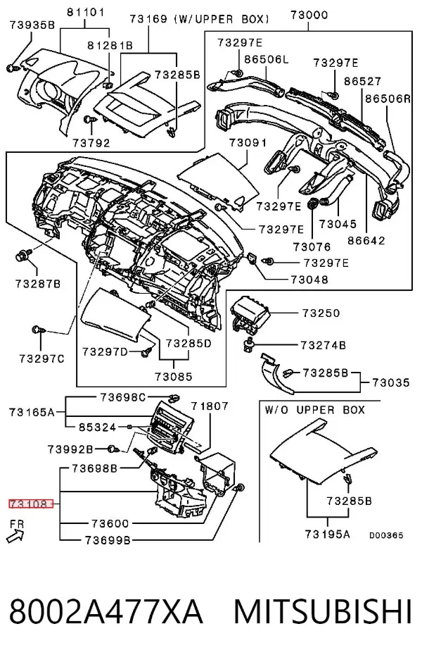  8002A477XA Mitsubishi