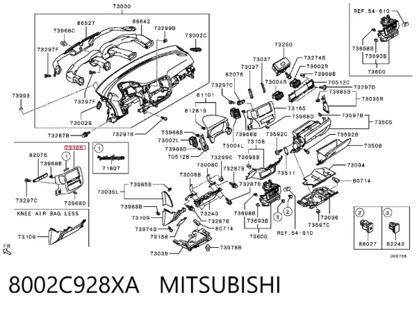 8002C928XA Mitsubishi