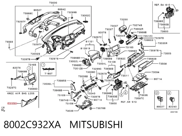  8002C932XA Mitsubishi