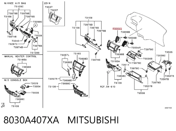  8030A407XA Mitsubishi