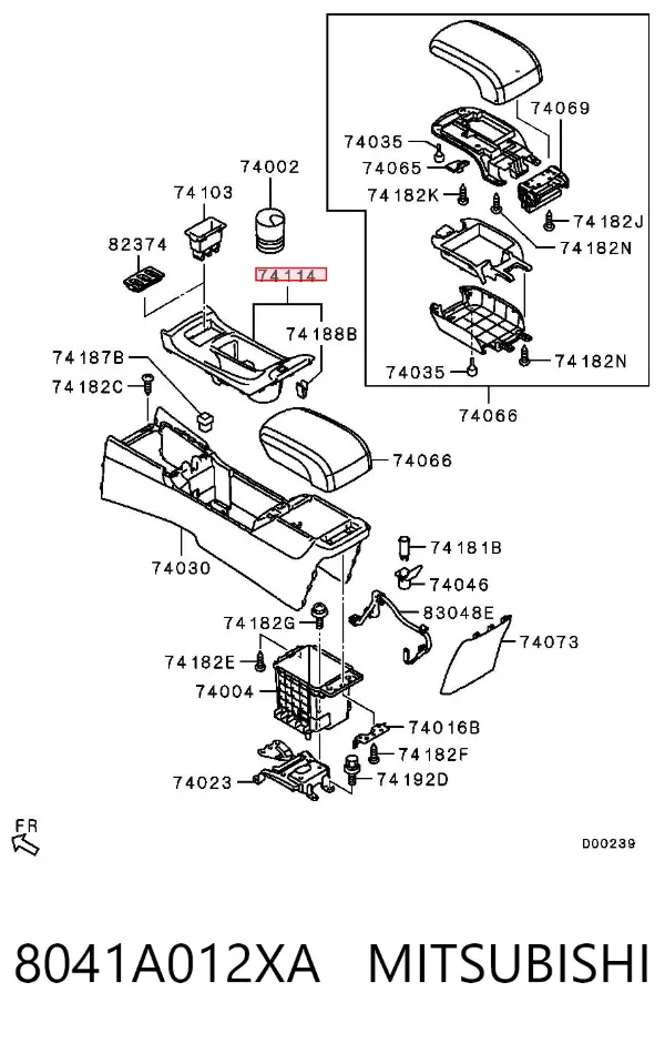 8041A012XA Mitsubishi