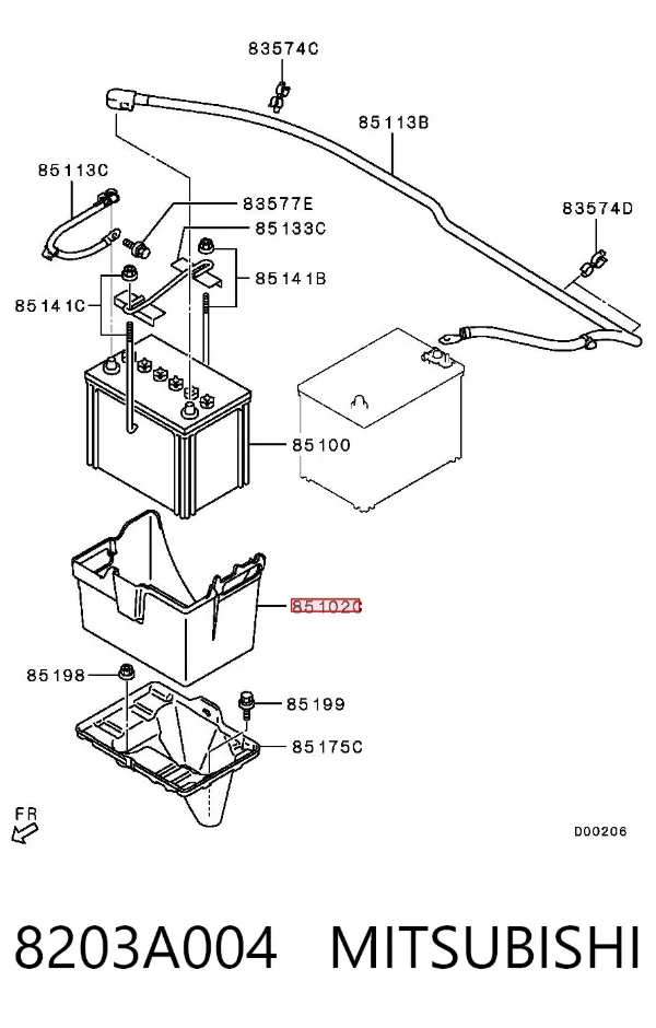  8203A004 Mitsubishi